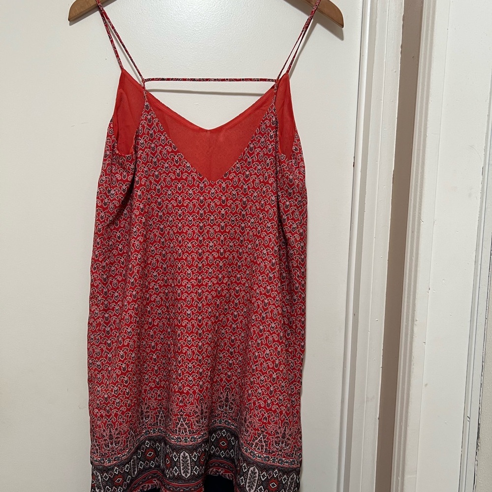 Ming Suit Collection Size M Colorful Strappy Short  Dress Printed NWT - Picture 3 of 8